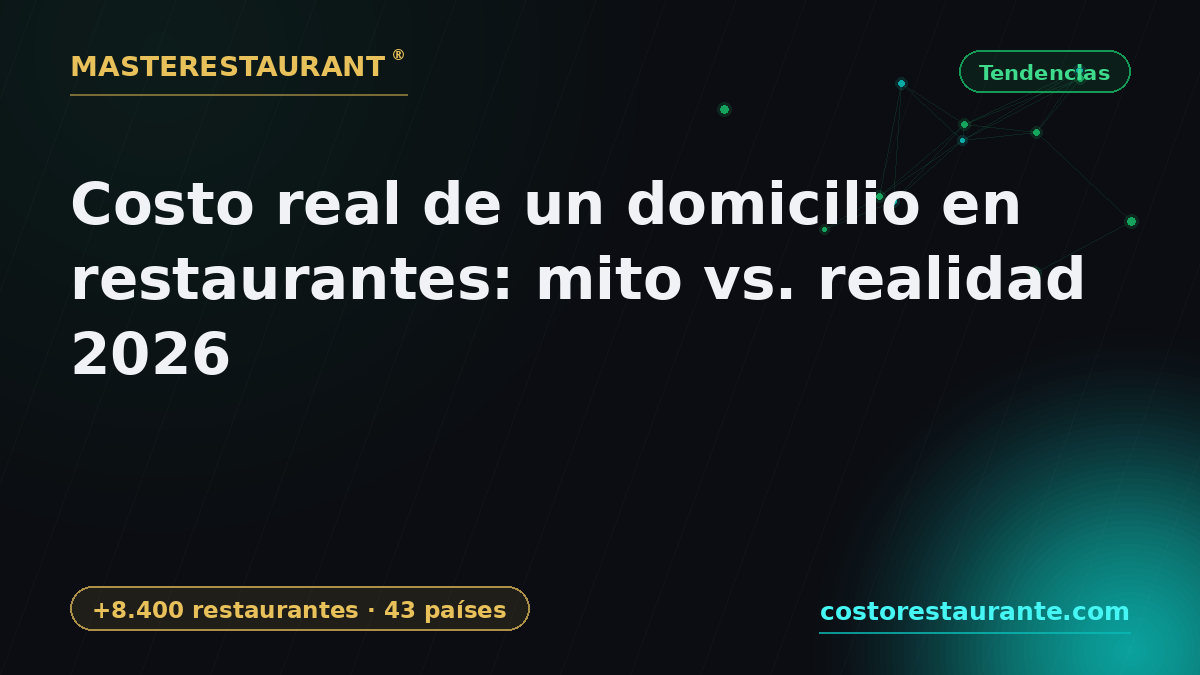 Real Cost of Restaurant Delivery: Myth vs. Reality 2026 — Masterestaurant