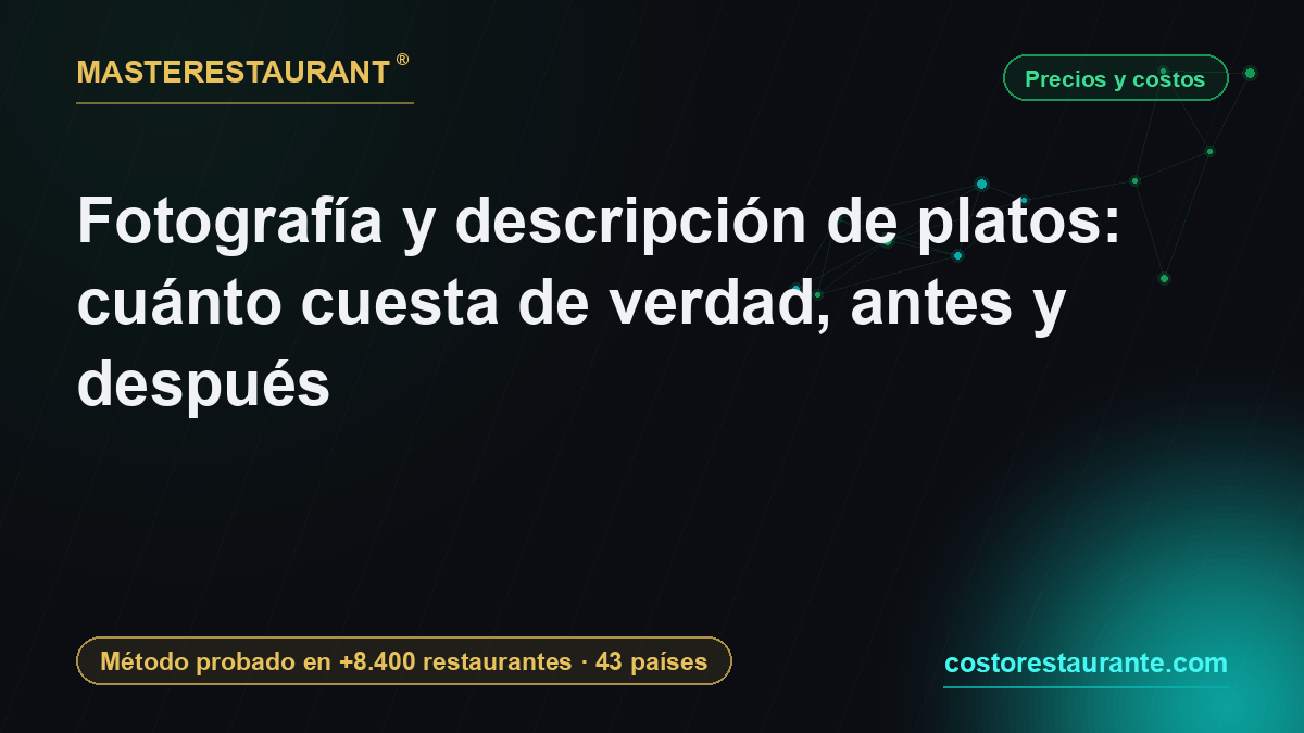 Dish Photography and Descriptions: What It Really Costs, Before and After — Masterestaurant