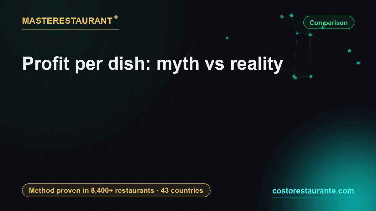 Profit per dish: myth vs reality — Masterestaurant