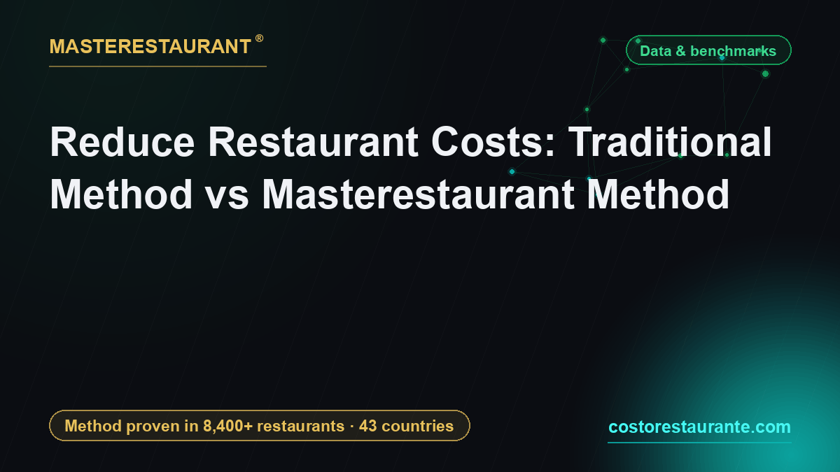 Reduce Restaurant Costs: Traditional Method vs Masterestaurant Method — Masterestaurant