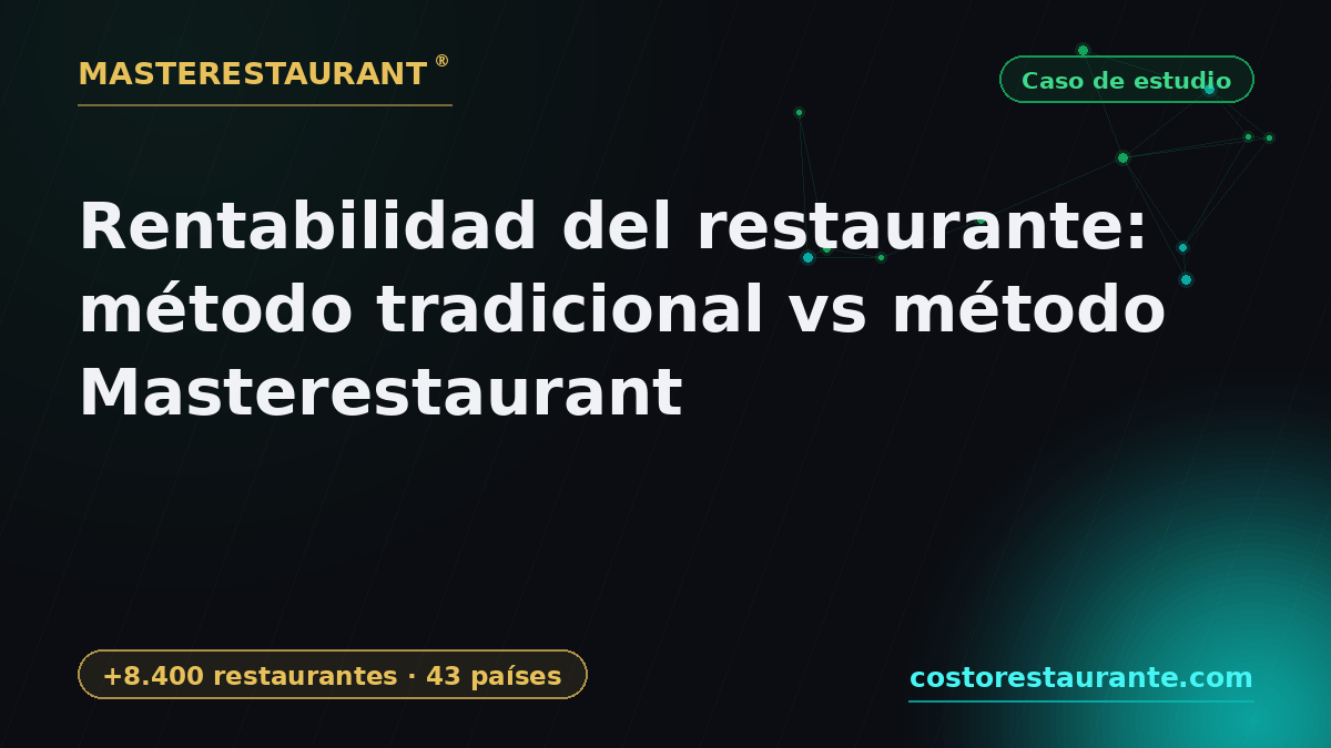 Restaurant Profitability: Traditional Method vs Masterestaurant Method — Masterestaurant