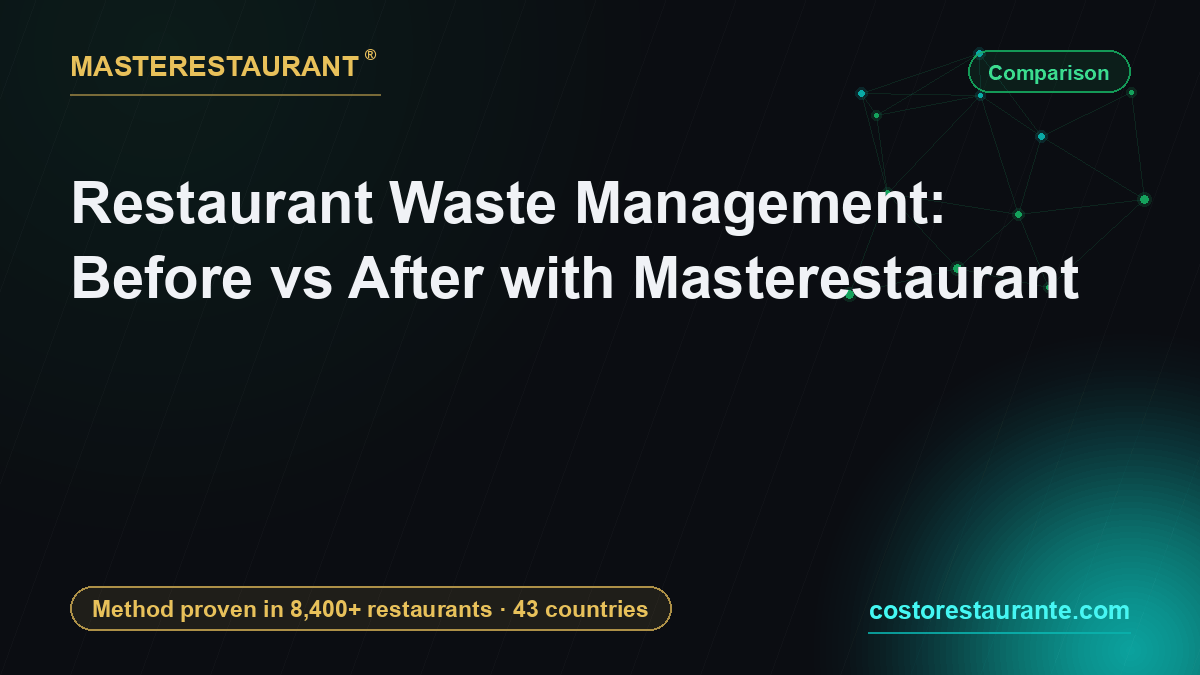 Restaurant Waste Management: Before vs After with Masterestaurant — Masterestaurant